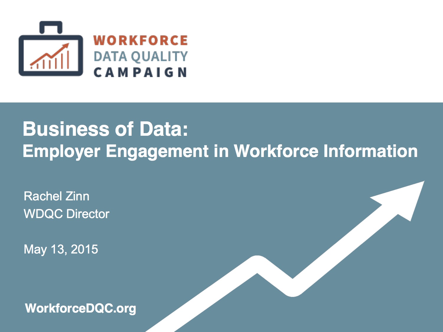 Business of Data: Employer Engagement in Workforce Information 